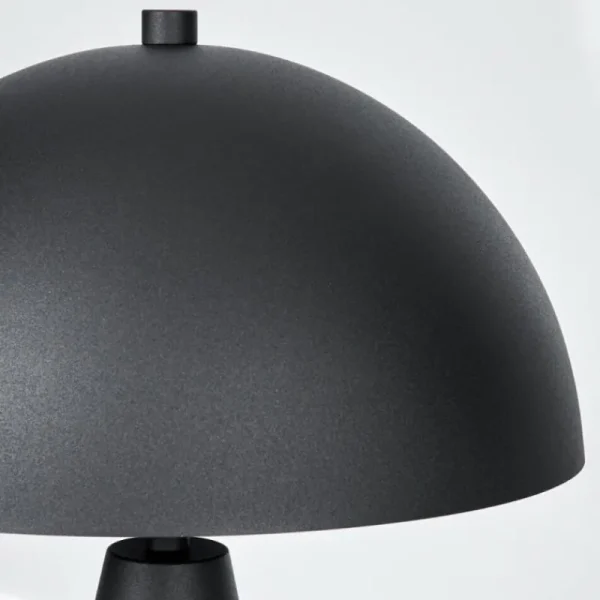 hofstein Style champignon Nor Lampe à poser Noir, 1 lumière* Lampes Modernes