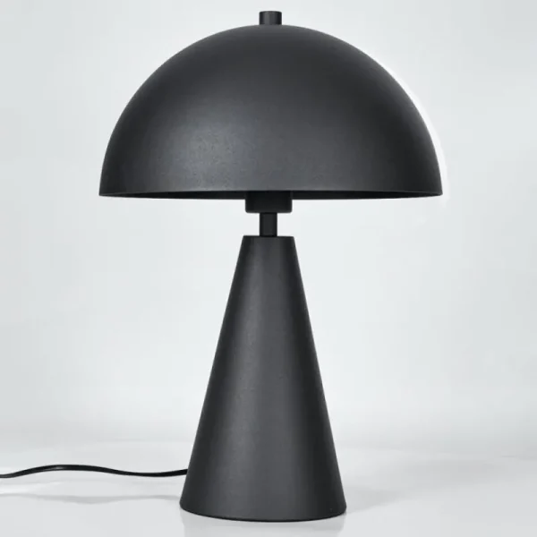 hofstein Style champignon Nor Lampe à poser Noir, 1 lumière* Lampes Modernes