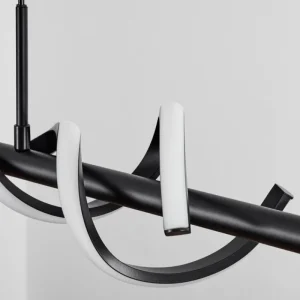 hofstein Suspension Alvarim LED Noir, 1 lumière* Lampes Modernes