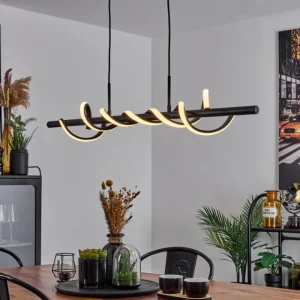 hofstein Suspension Alvarim LED Noir, 1 lumière* Lampes Modernes
