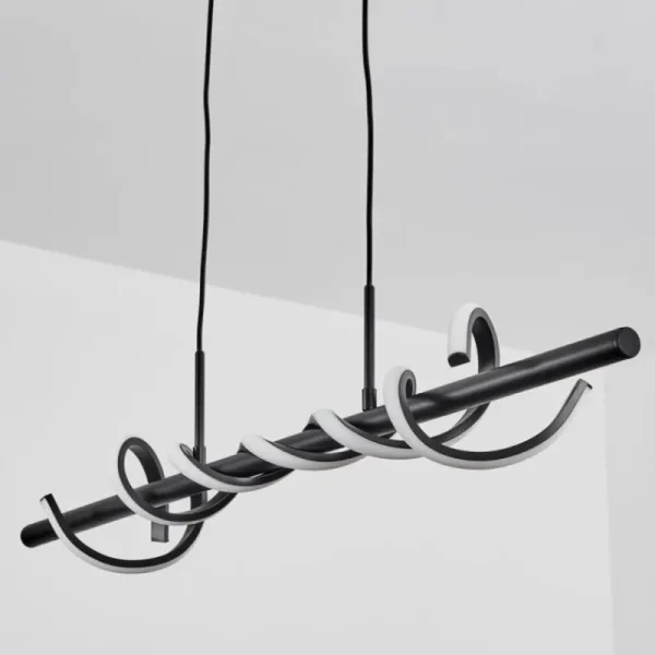 hofstein Suspension Alvarim LED Noir, 1 lumière* Lampes Modernes