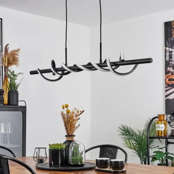 hofstein Suspension Alvarim LED Noir, 1 lumière* Lampes Modernes