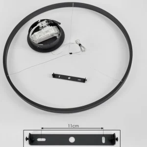 hofstein Suspension Barril LED Noir, 1 lumière* Lampes Modernes