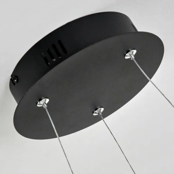 hofstein Suspension Barril LED Noir, 1 lumière* Lampes Modernes
