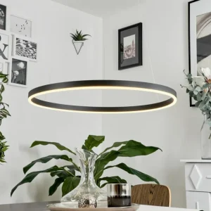 hofstein Suspension Barril LED Noir, 1 lumière* Lampes Modernes