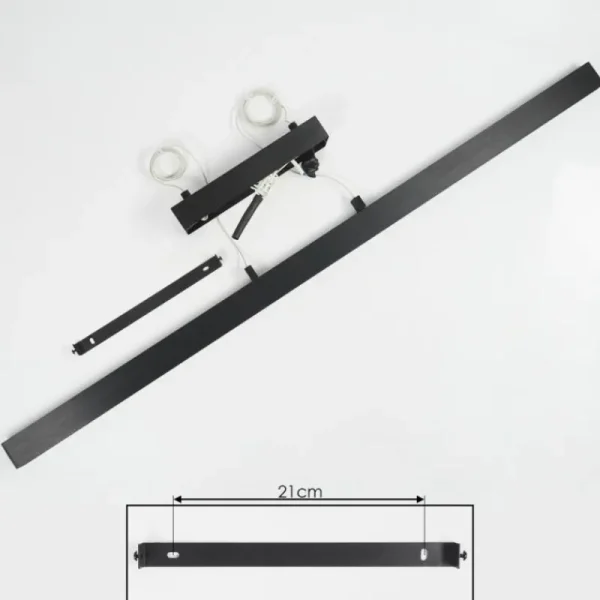 hofstein Suspension Battenheim LED Anthracite, 1 lumière* Lampes Modernes