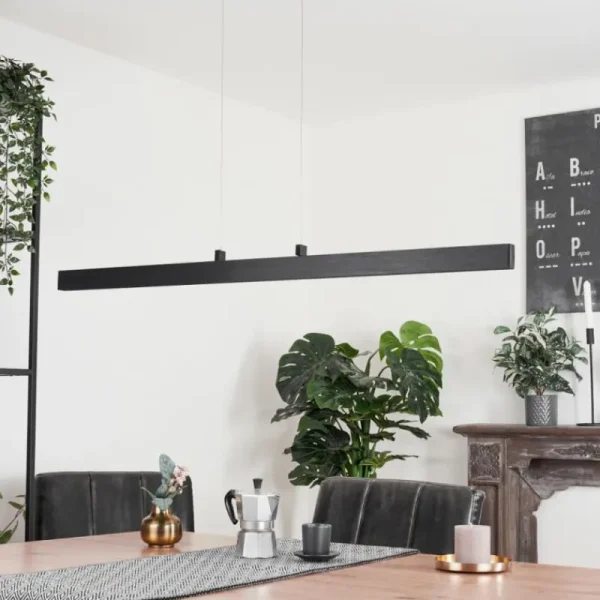 hofstein Suspension Battenheim LED Anthracite, 1 lumière* Lampes Modernes