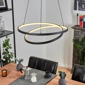hofstein Suspension Fioso LED Noir, 1 lumière* Lampes Modernes