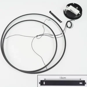 hofstein Suspension Fioso LED Noir, 1 lumière* Lampes Modernes