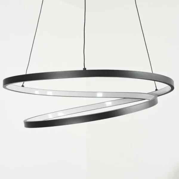 hofstein Suspension Fioso LED Noir, 1 lumière* Lampes Modernes