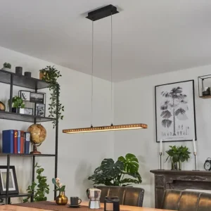 hofstein Suspension Guacacallo LED Noir, 1 lumière* Lampes Modernes