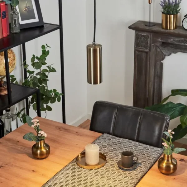hofstein Suspension Javel Noir, 1 lumière* Lampes Modernes