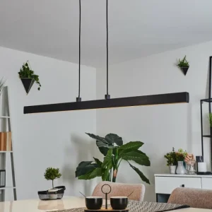 hofstein Suspension Kopila LED Noir, 1 lumière* Lampes Modernes