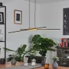 hofstein Suspension Meiral LED Noir, 2 lumières* Lampes Modernes