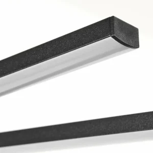 hofstein Suspension Meiral LED Noir, 2 lumières* Lampes Modernes