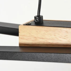 hofstein Suspension Meiral LED Noir, 2 lumières* Lampes Modernes