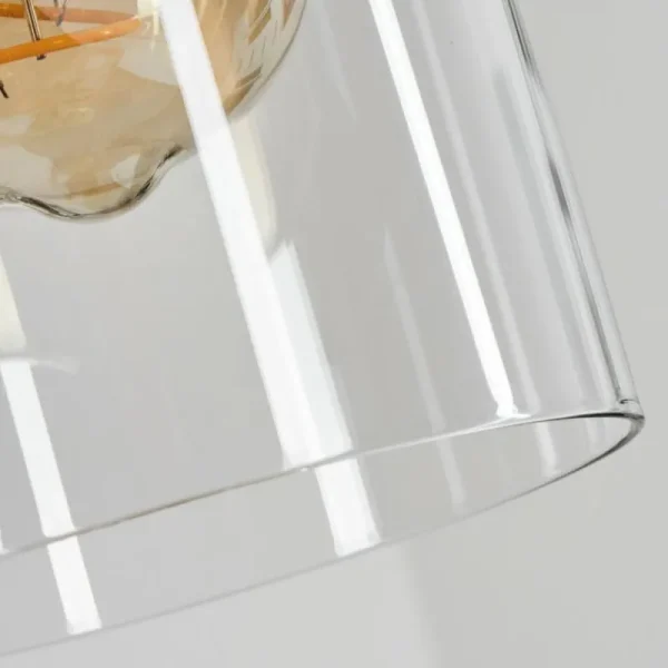 hofstein Suspension Miaqui Noir, 1 lumière* Lampes En Verre