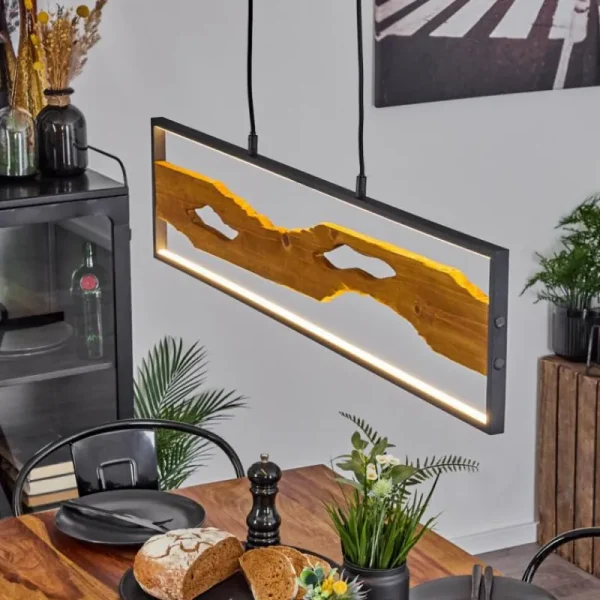 hofstein Suspension Nevogilde LED Noir, 1 lumière* Lampes Modernes