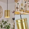 hofstein Suspension Pimeirol Noir, 1 lumière* Lampes En Verre