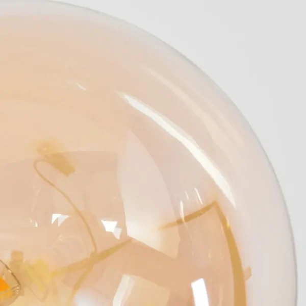 hofstein Suspension Remaisnil Laiton, 6 lumières* Lampes En Verre