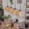 hofstein Suspension - Verre 30 cm Ripoll Ambre, Clair, 4 lumières* Lampes En Verre