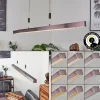 hofstein Suspension Airolo LED Brun, 3 lumières* Lampes Modernes