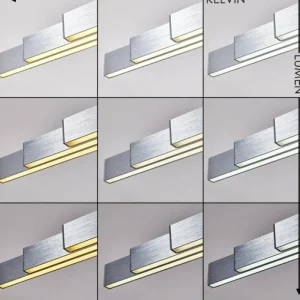 hofstein Suspension Airolo LED Chrome, Nickel mat, 3 lumières* Lampes Modernes