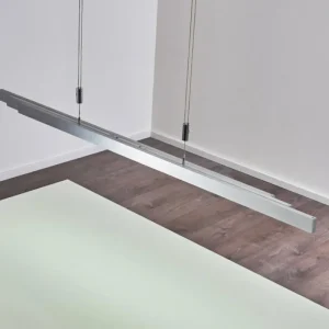 hofstein Suspension Airolo LED Chrome, Nickel mat, 3 lumières* Lampes Modernes