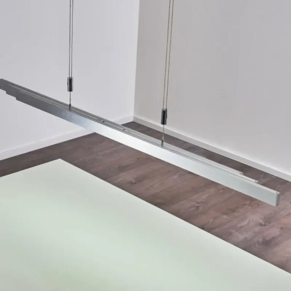 hofstein Suspension Airolo LED Chrome, Nickel mat, 3 lumières* Lampes Modernes