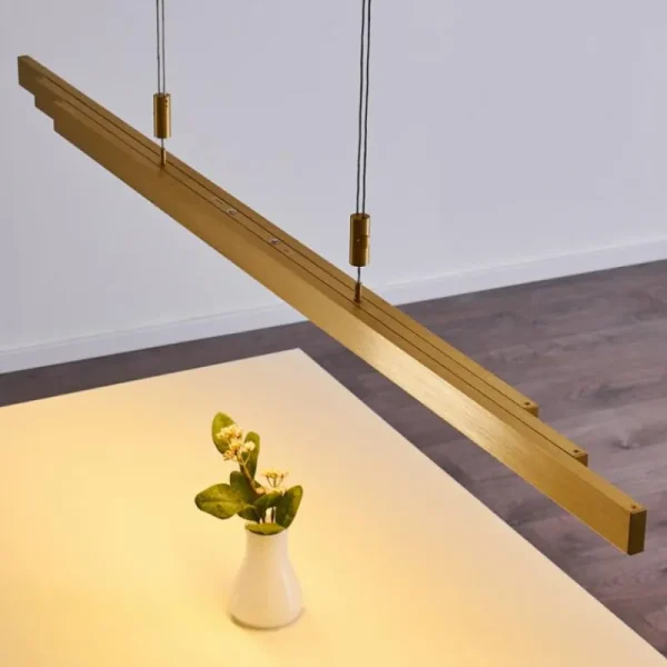 hofstein Suspension Airolo LED Laiton, 3 lumières* Lampes Modernes