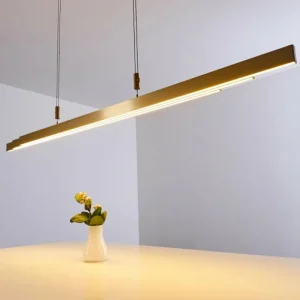 hofstein Suspension Airolo LED Laiton, 3 lumières* Lampes Modernes
