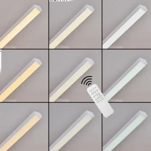 hofstein Suspension Alelua LED Blanc, 1 lumière, Télécommandes* Lampes Modernes