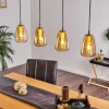 hofstein Suspension Alvares Laiton, 4 lumières* Lampes En Verre