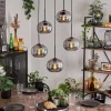 hofstein Suspension Apedo Fumé, 5 lumières* Lampes Modernes
