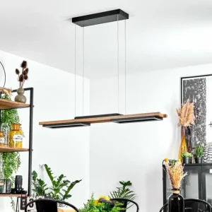 hofstein Suspension Ayajasco LED Écru, Noir, 1 lumière* Lampes Modernes