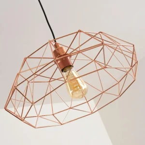 hofstein Suspension Badalucco Cuivre, 1 lumière* Lampes Modernes