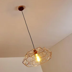 hofstein Suspension Badalucco Cuivre, 1 lumière* Lampes Modernes