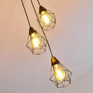 hofstein Suspension Baguio Noir, 3 lumières* Lampes Modernes