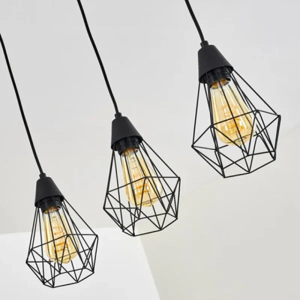hofstein Suspension Baguio Noir, 3 lumières* Lampes Modernes