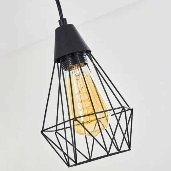hofstein Suspension Baguio Noir, 3 lumières* Lampes Modernes