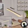 hofstein Suspension Barrud LED Argenté, 1 lumière* Lampes En Verre