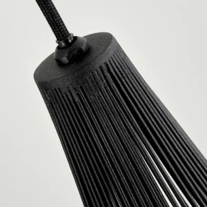 hofstein Suspension Barthoid Noir, 1 lumière* Lampes En Verre