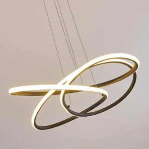 hofstein Suspension Belgorod LED Noir, 1 lumière* Lampes Modernes