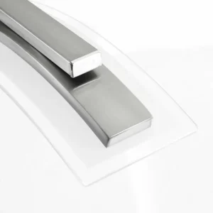hofstein Suspension Bolonda LED Nickel mat, 3 lumières* Lampes En Verre