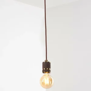 hofstein Suspension Borex Laiton, 1 lumière* Lampes Modernes