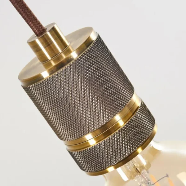 hofstein Suspension Borex Laiton, 1 lumière* Lampes Modernes