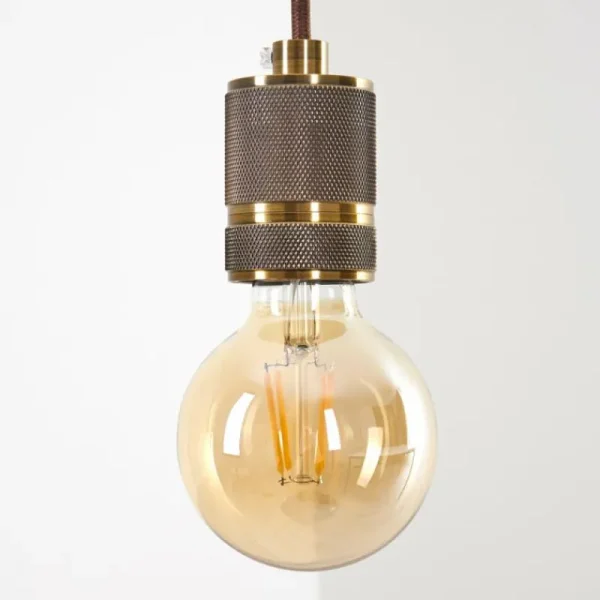 hofstein Suspension Borex Laiton, 1 lumière* Lampes Modernes