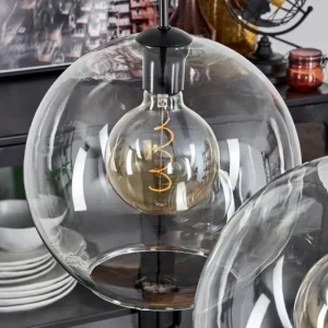 hofstein Suspension Boules 30 cm Koyoto Clair, 3 lumières* Lampes En Verre