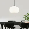 Luminaires Brilliant Suspension Brilliant Blop Noir, 1 lumière* Lampes En Verre