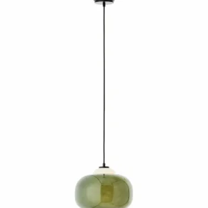 Luminaires Brilliant Suspension Brilliant Blop Noir, 1 lumière* Lampes En Verre